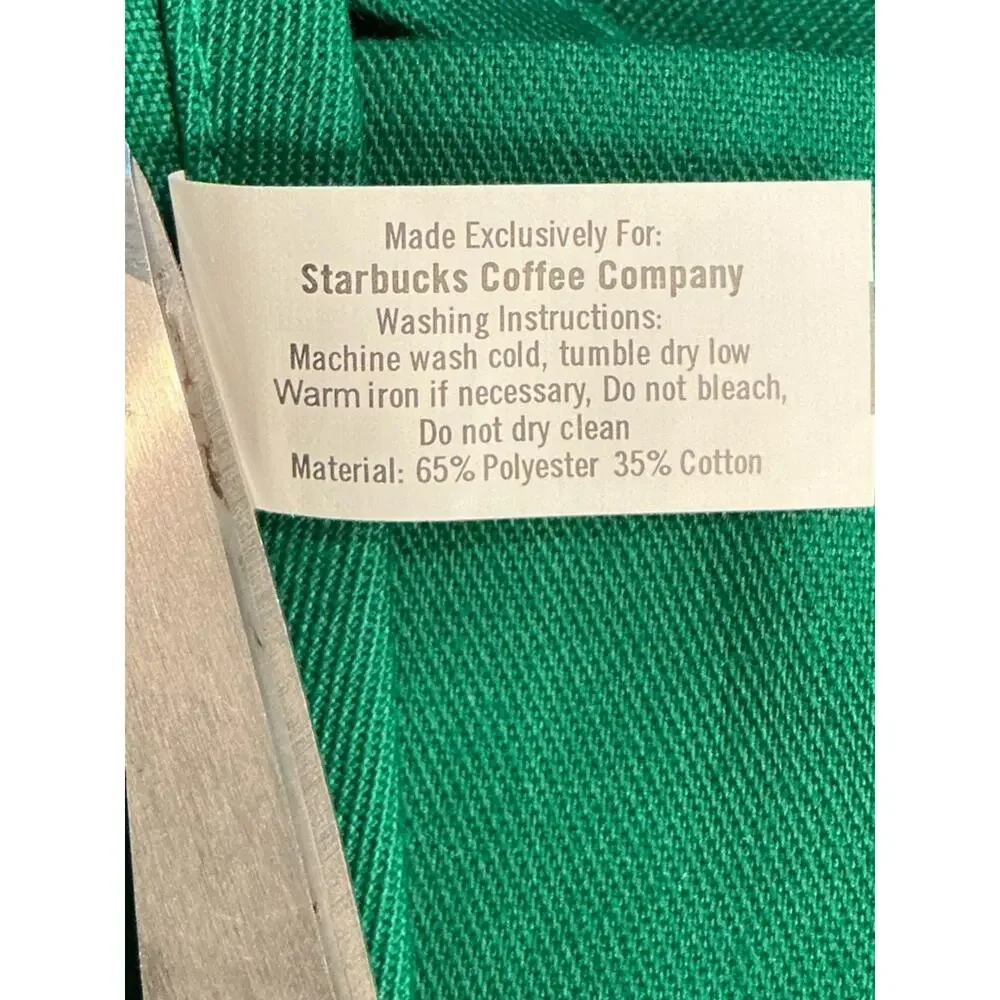New Starbucks  Green Apron
